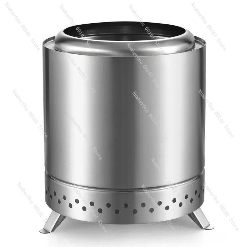 Outdoor Camping Wood Burning Stove - Katlanabilir Ayaklı, Orta Boy Taşınabilir Kamp