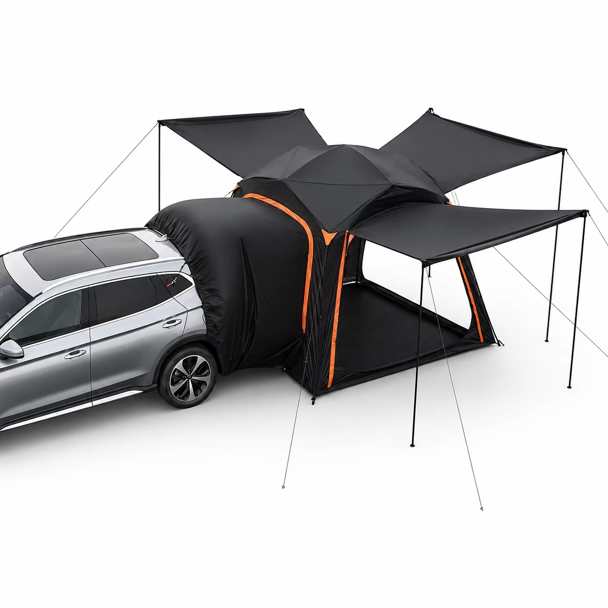 Outdoor Camping Awning - Evrensel SUV Arka Çadır Tek Yatak