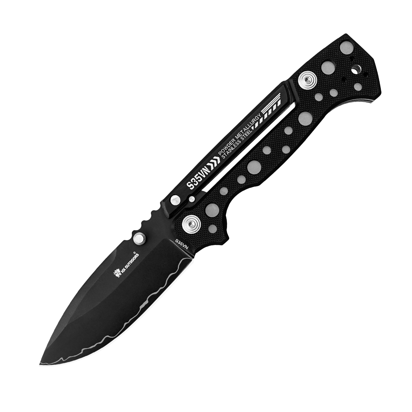 Zd Outdoor Camping - Hx Outdoors S35VN Katlanır Bıçak, Premium