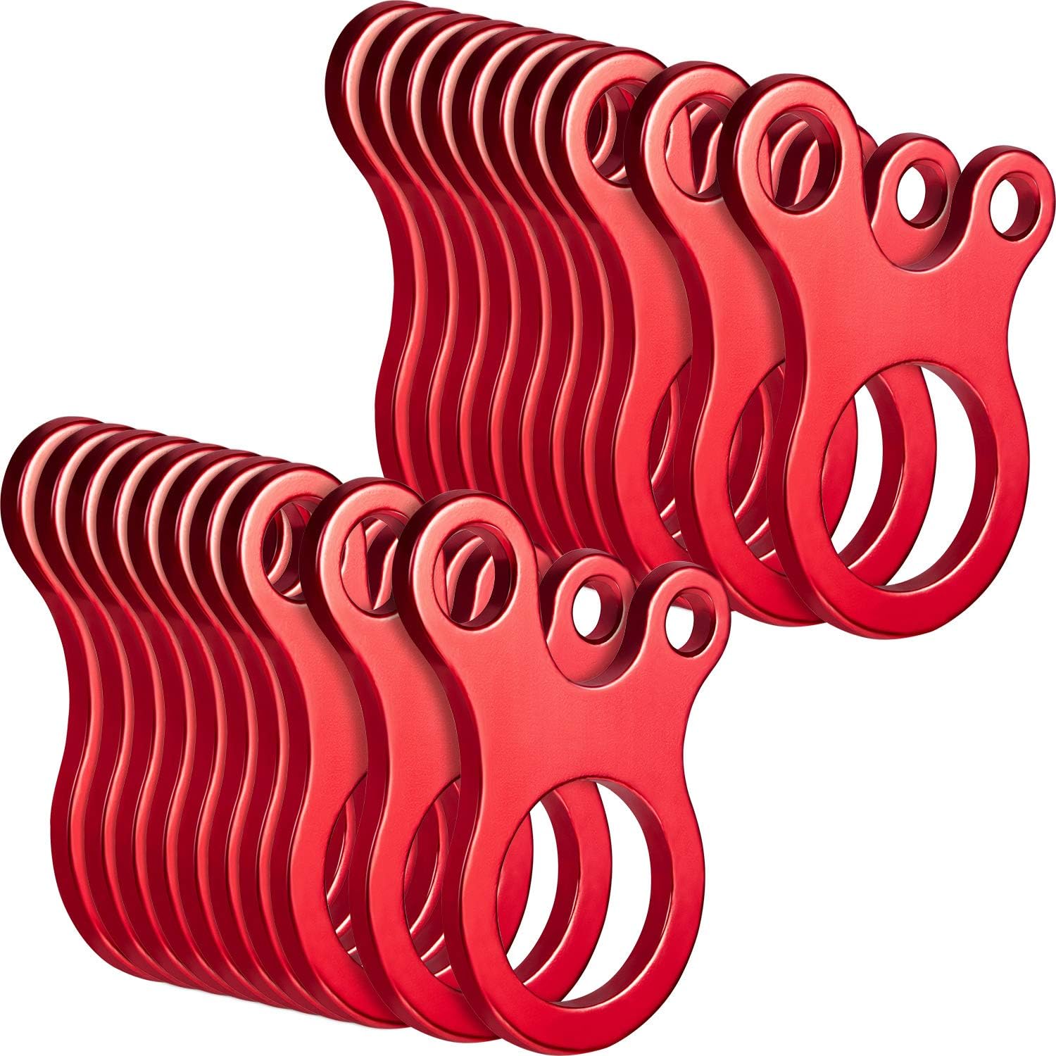 Outdoor Camping Extension Cord - 20 adet alüminyum alaşımlı çadır Guyline