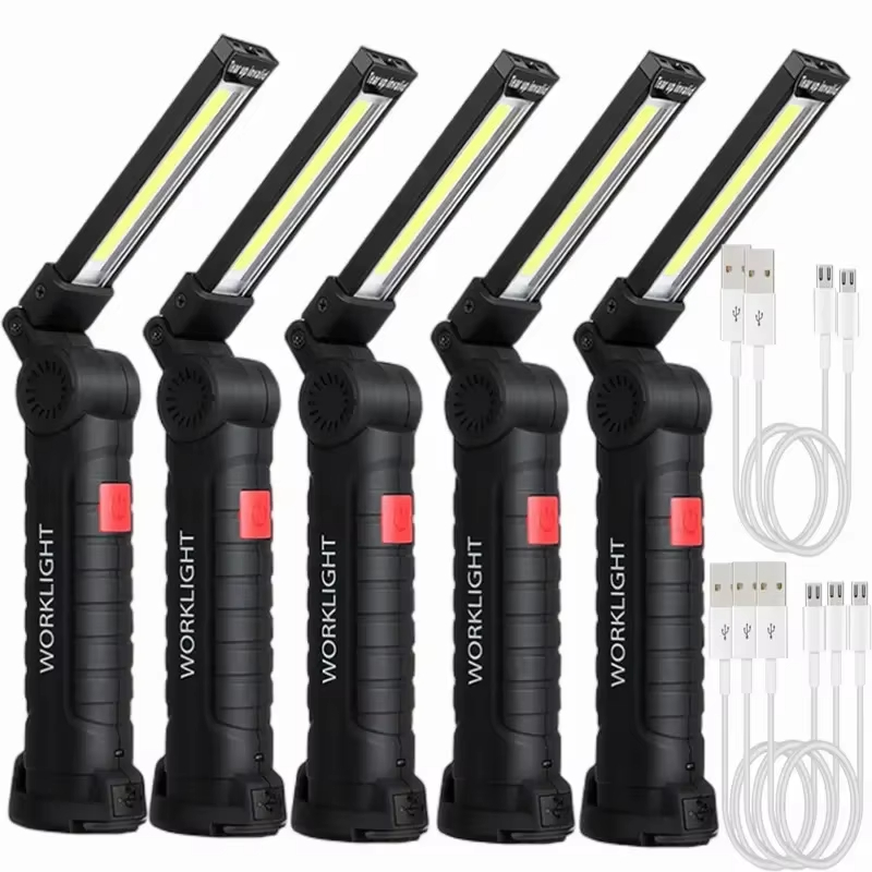 Outdoor Camping Lamp - Taşınabilir COB LED El Feneri USB