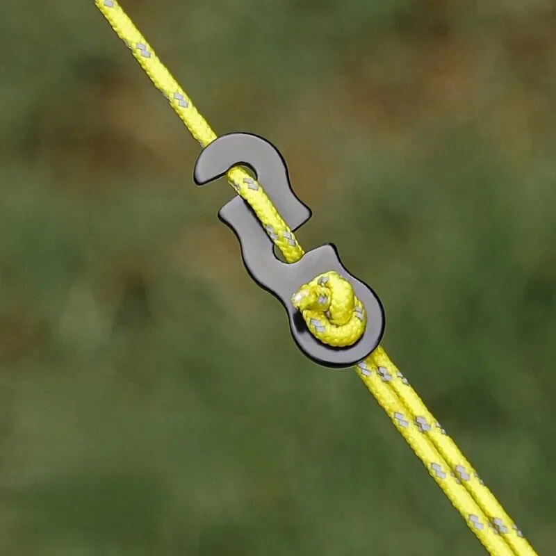 Outdoor Camping Extension Cord - 10 adet Ayarlanabilir Kamp Çadırı Kordon