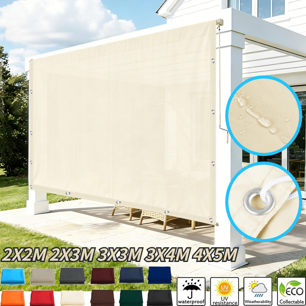 Outdoor Camping Awning - 5x4m 4x3m 3x2m Bahçe Güneşlik Tentesi
