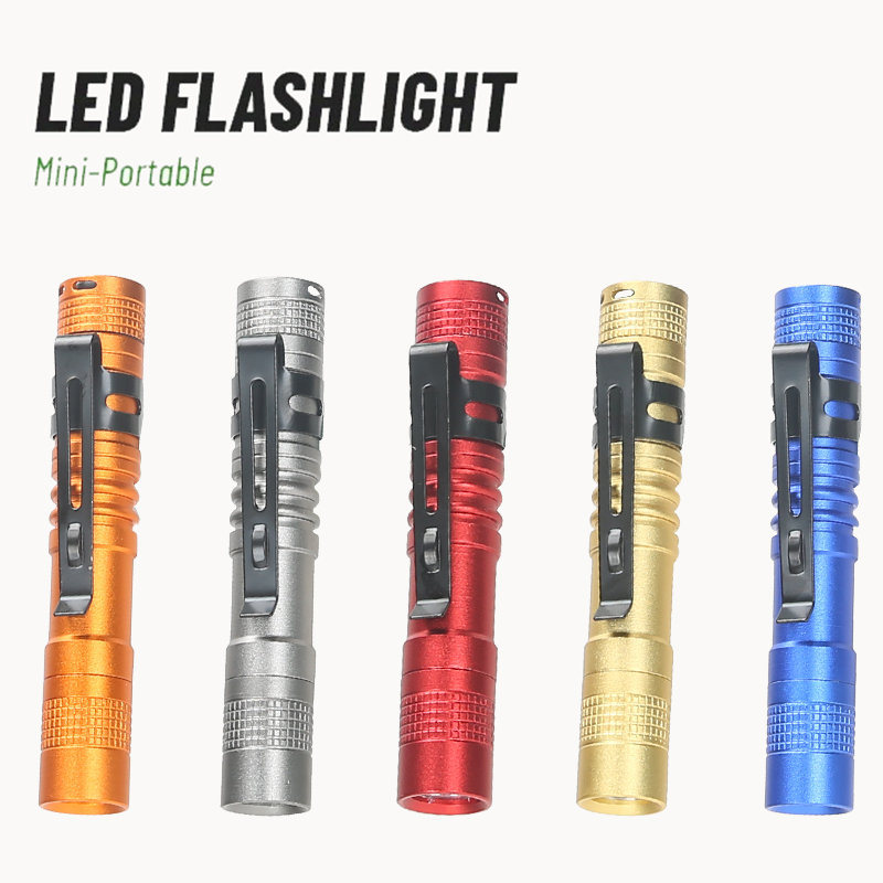 Outdoor Camping Lamp - Taşınabilir Mini LED Kalem Feneri, Kalem