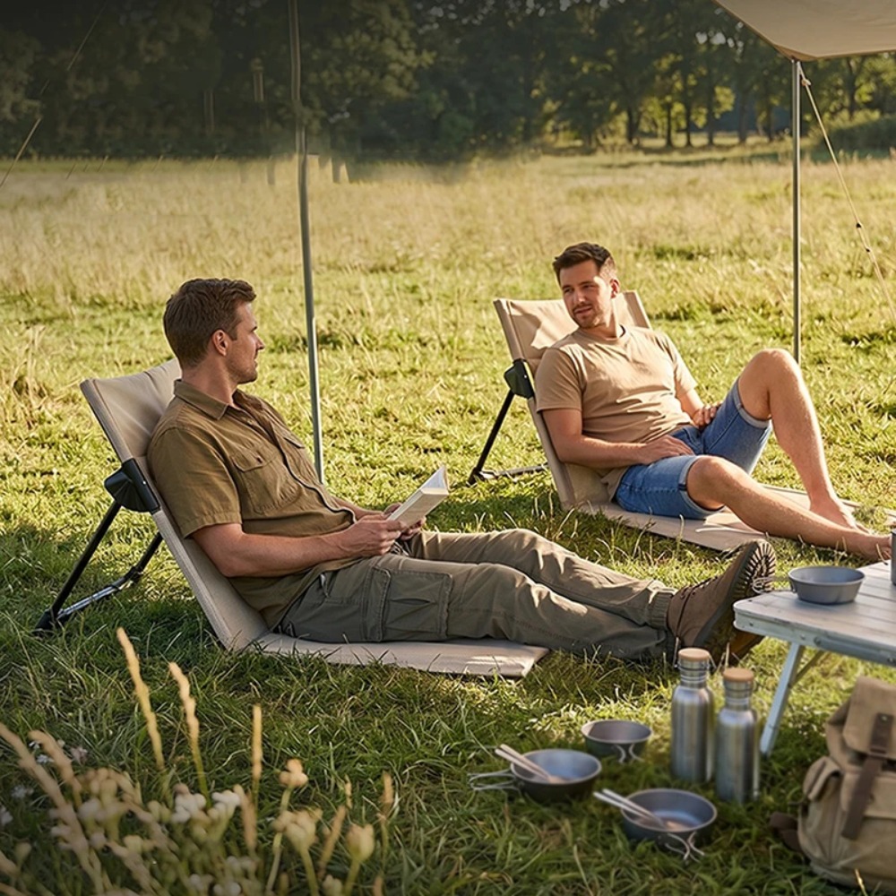 Outdoor Camping Recliner - Plaj Tatili Katlanır Sandalye Park Oyun