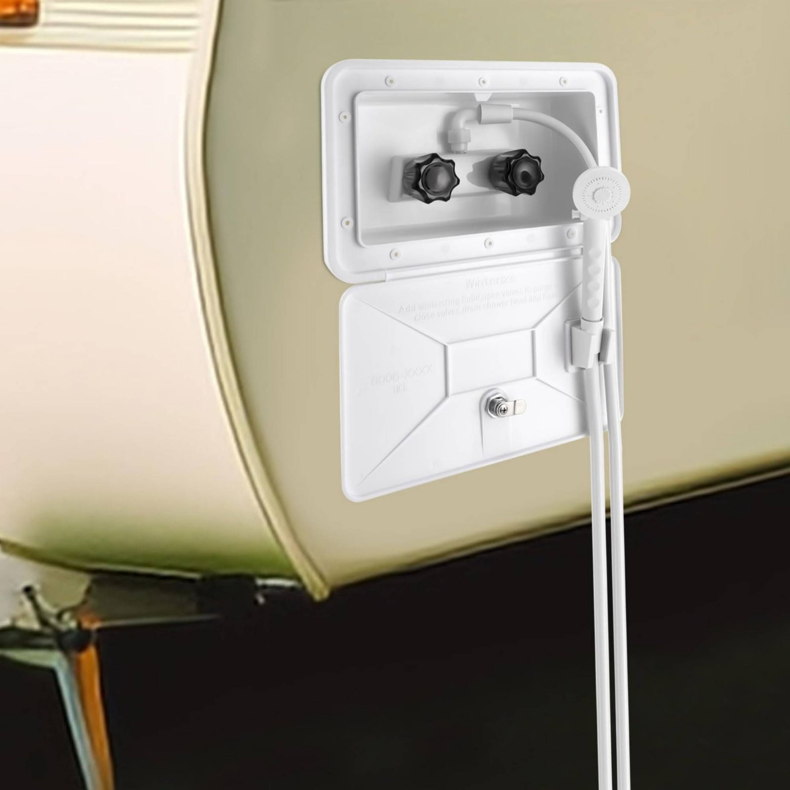 Outdoor Camping Box - RV Dış Mekan Duş Kutusu Kompakt