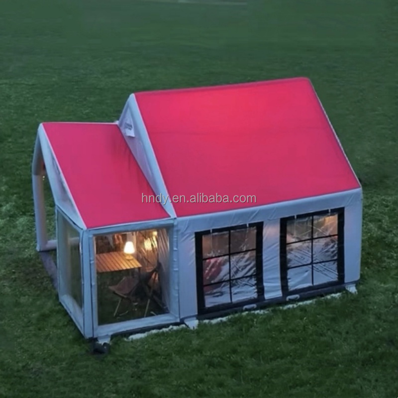 Outdoor Camping Inflatable Tent - En Yeni Büyük Şişme Çift Katmanlı