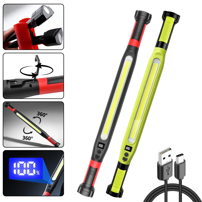 Outdoor Camping Lamp - COB Çalışma Lambası Tip-C Şarj Edilebilir