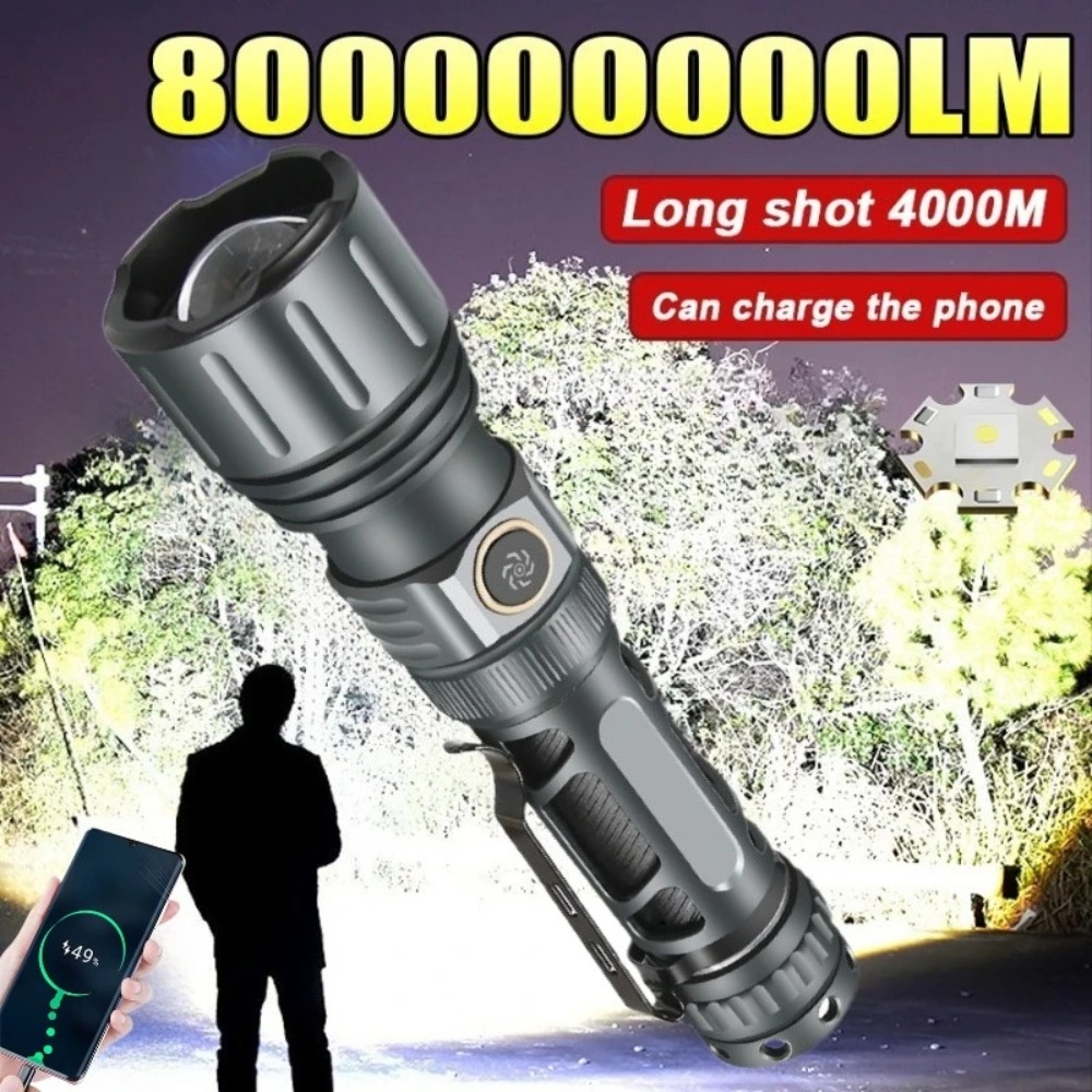 Outdoor Camping Lamp - Süper Parlak El Feneri Taşınabilir Şarj