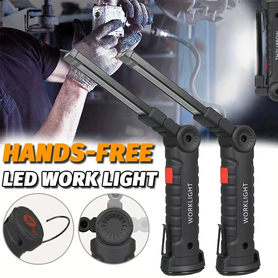 Outdoor Camping Lamp - Yeni Taşınabilir COB LED El Feneri