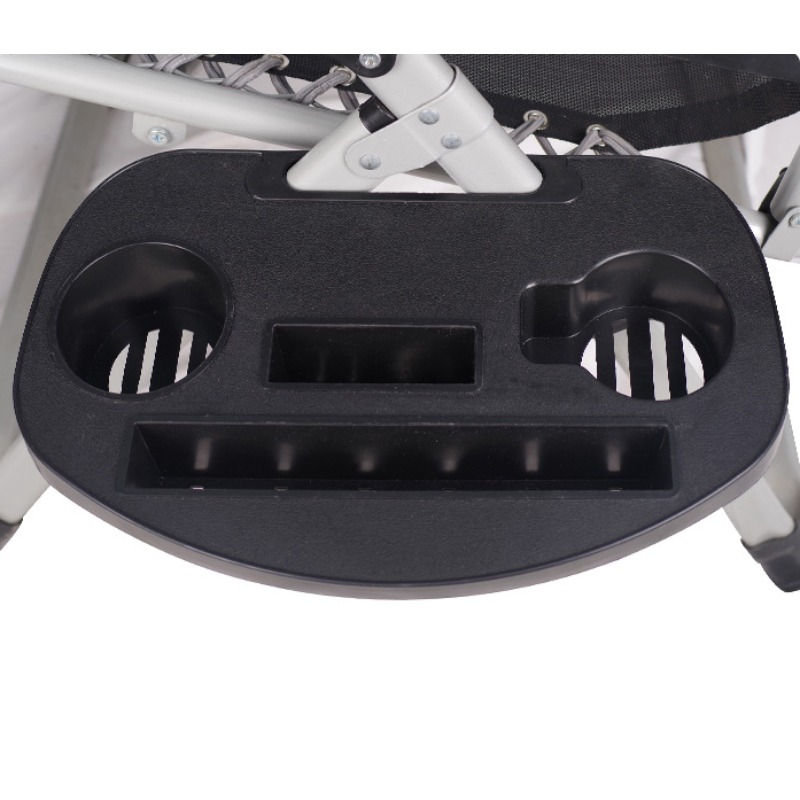 Outdoor Camping Recliner - 1 adet katlanır dinlenme koltuğu içecek