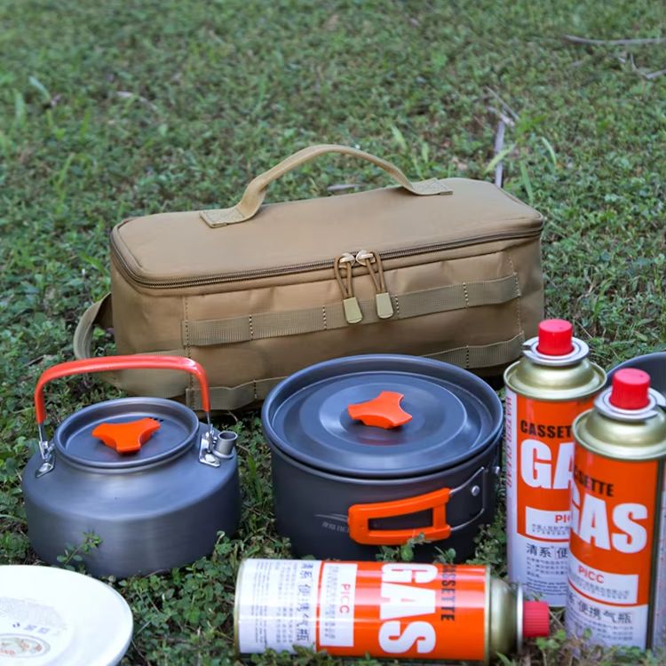 Outdoor Camping Uk - Oxford Kumaş Tencere Saklama Çantası, Çift