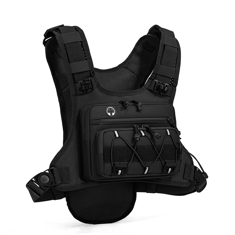 Outdoor Camping Vest - Taktik Çanta Ön Göğüs Askılı Yelek