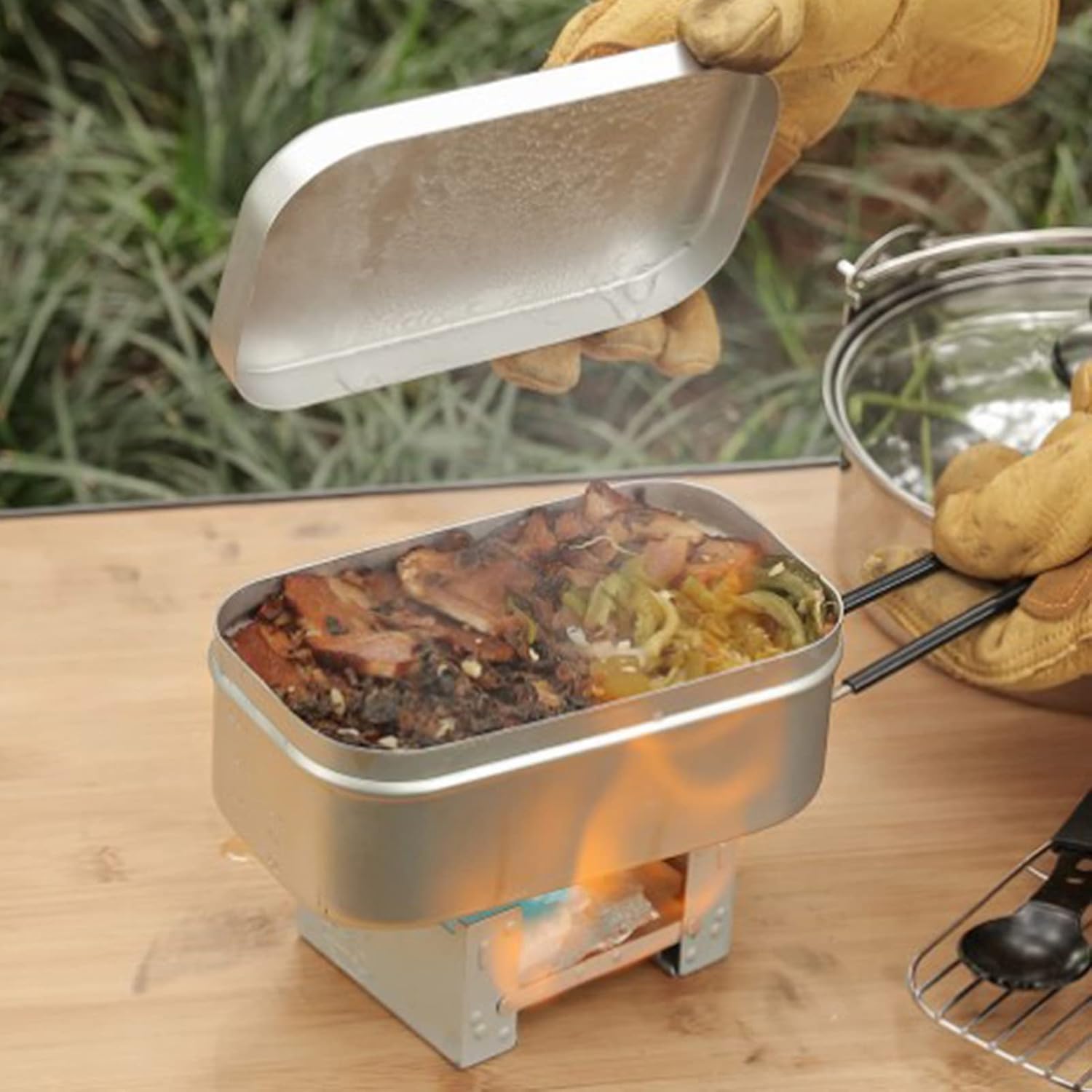 Outdoor Camping Uk - Katlanabilir Bento Kutusu Sapı, Yetişkinler için