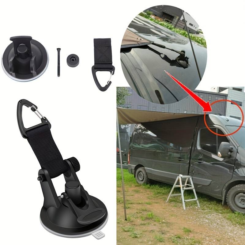 Outdoor Camping Awning - 4 adet karavanlar araba vantuz çapa