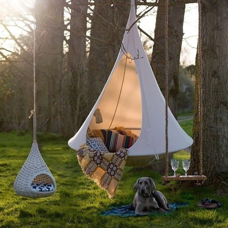 Outdoor Camping Toys - Çocuk Salıncak Açık Bahçe Kampı Hamak