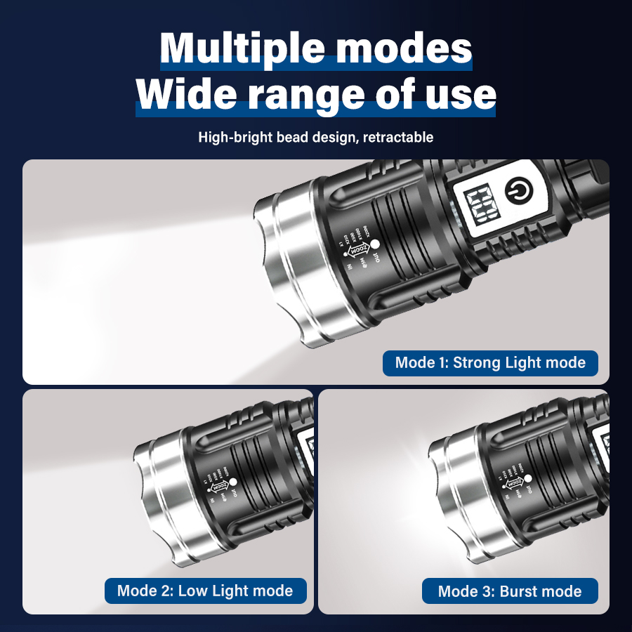 Yüksek Güçlü 200000LM LED El F - Outdoor Camping Lamp incelemesi ve fiyatı