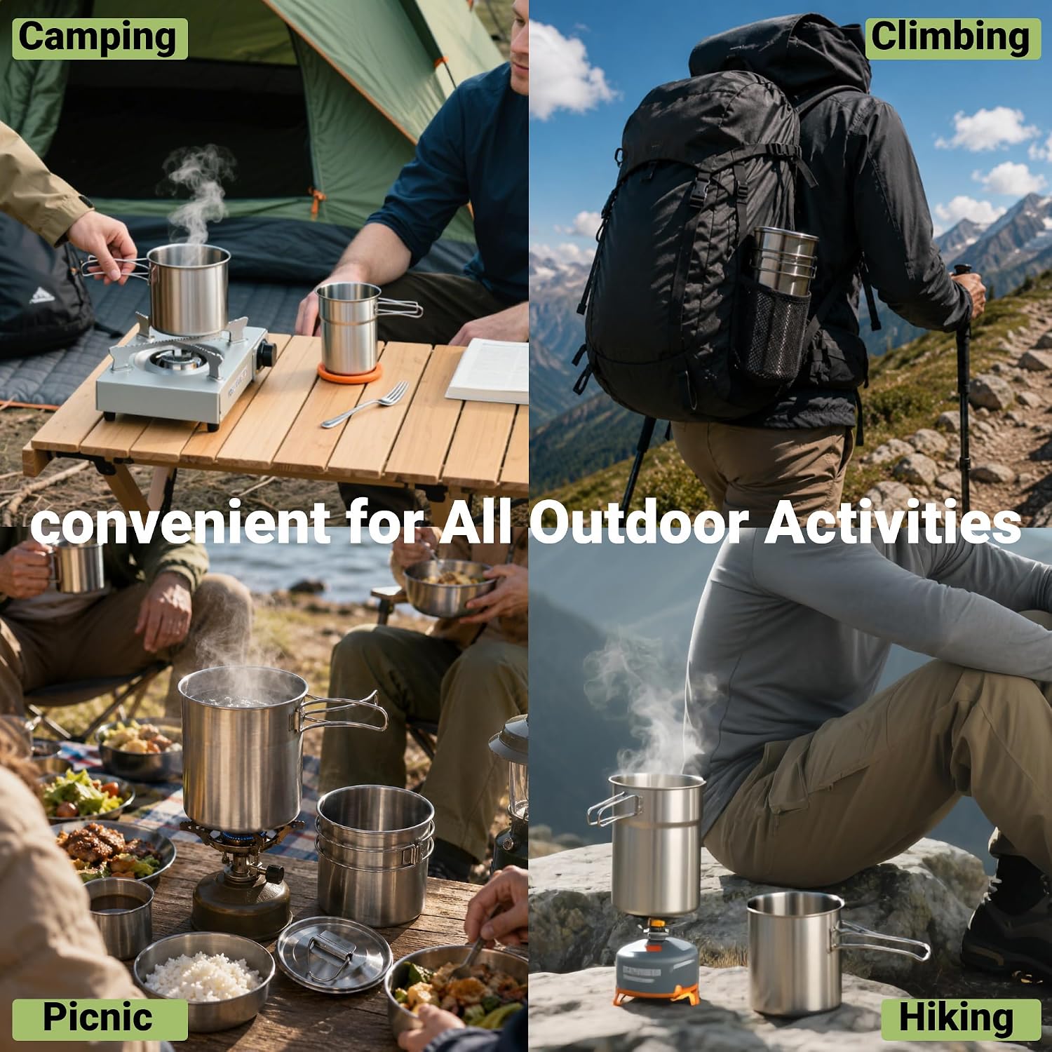 Katlanabilir Kamp Bardakları K - Outdoor Camping Uk incelemesi ve fiyatı