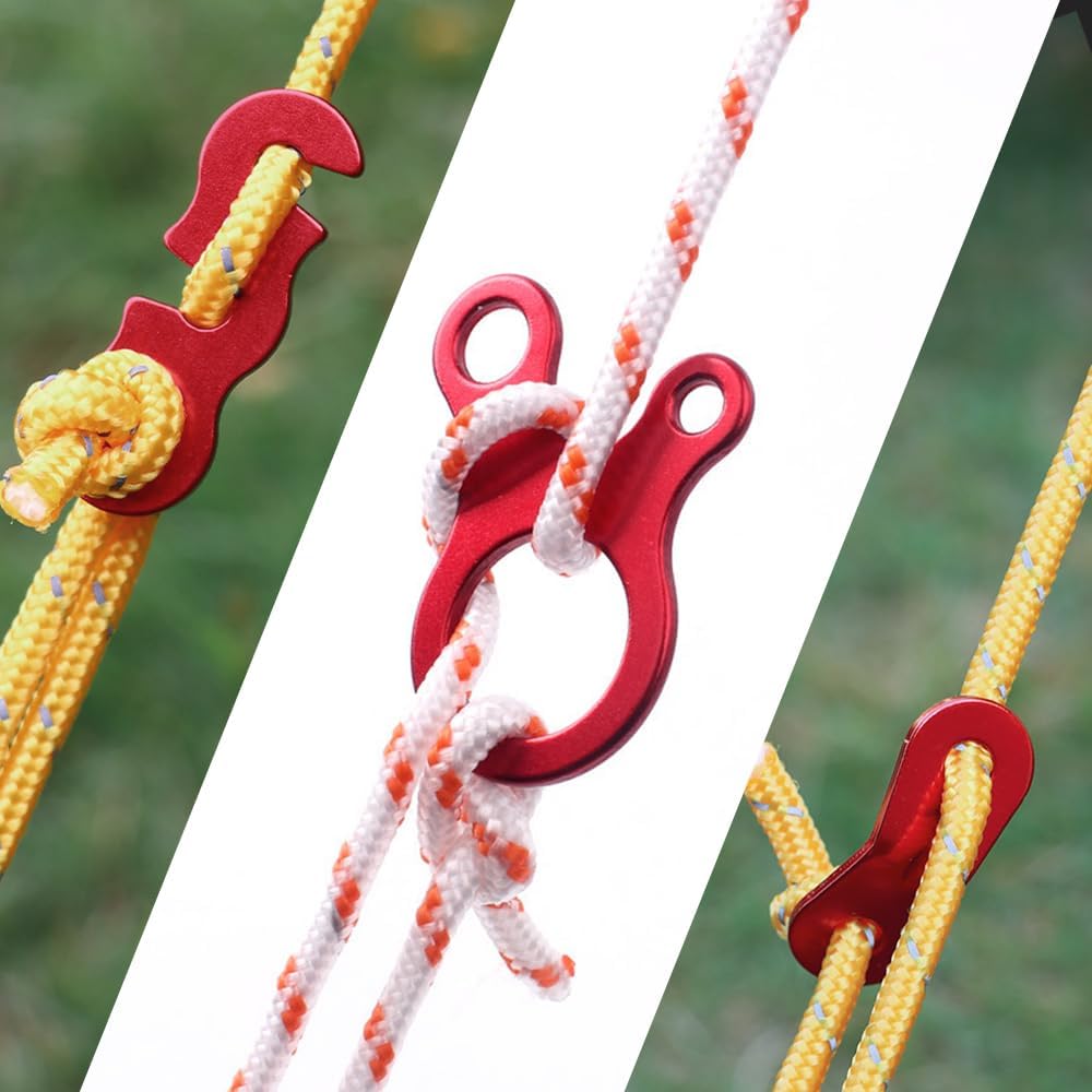 20 adet alüminyum alaşımlı çad - Outdoor Camping Extension Cord incelemesi ve fiyatı