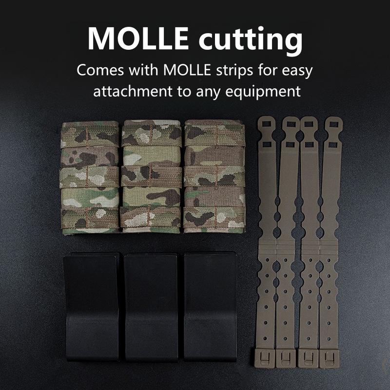 MOLLE Uyumlu Üçlü Dergi Kılıfı - Outdoor Camping Vest incelemesi ve fiyatı