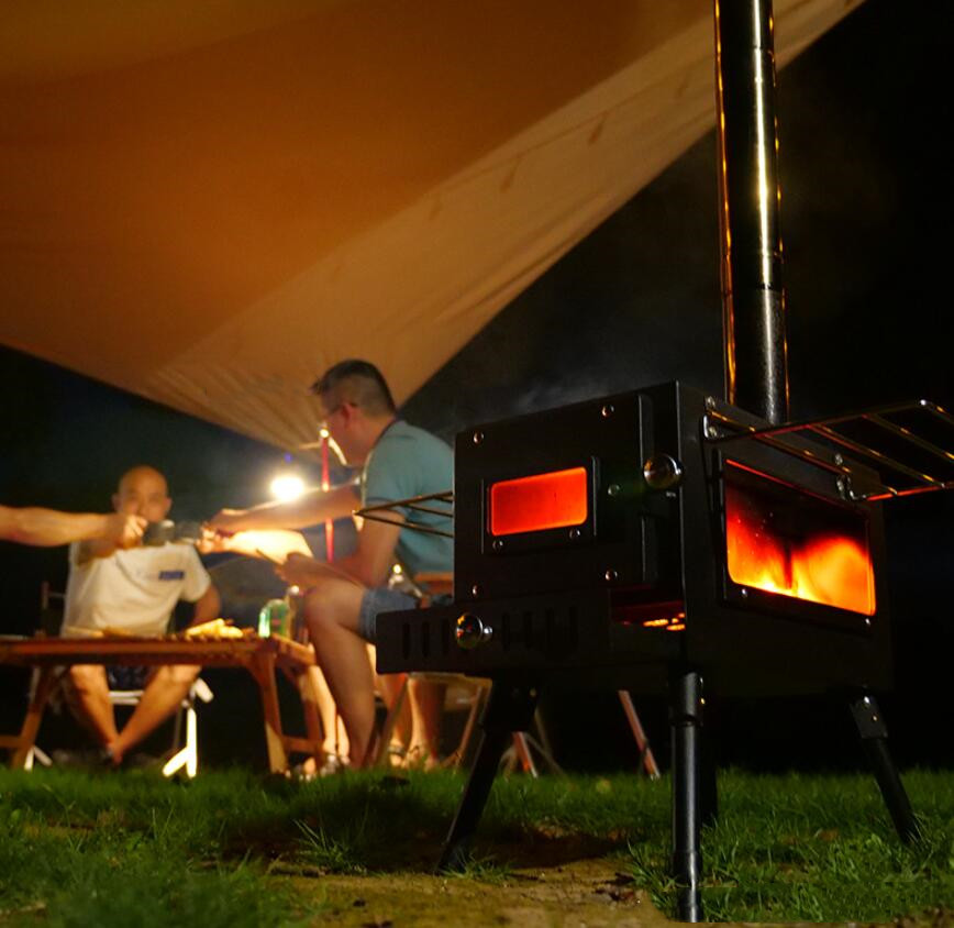 Taşınabilir Açık Hava Kamp Çel - Outdoor Camping Wood Burning Stove incelemesi ve fiyatı