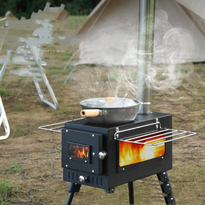 Taşınabilir Açık Hava Kamp Çel - Outdoor Camping Wood Burning Stove incelemesi ve fiyatı