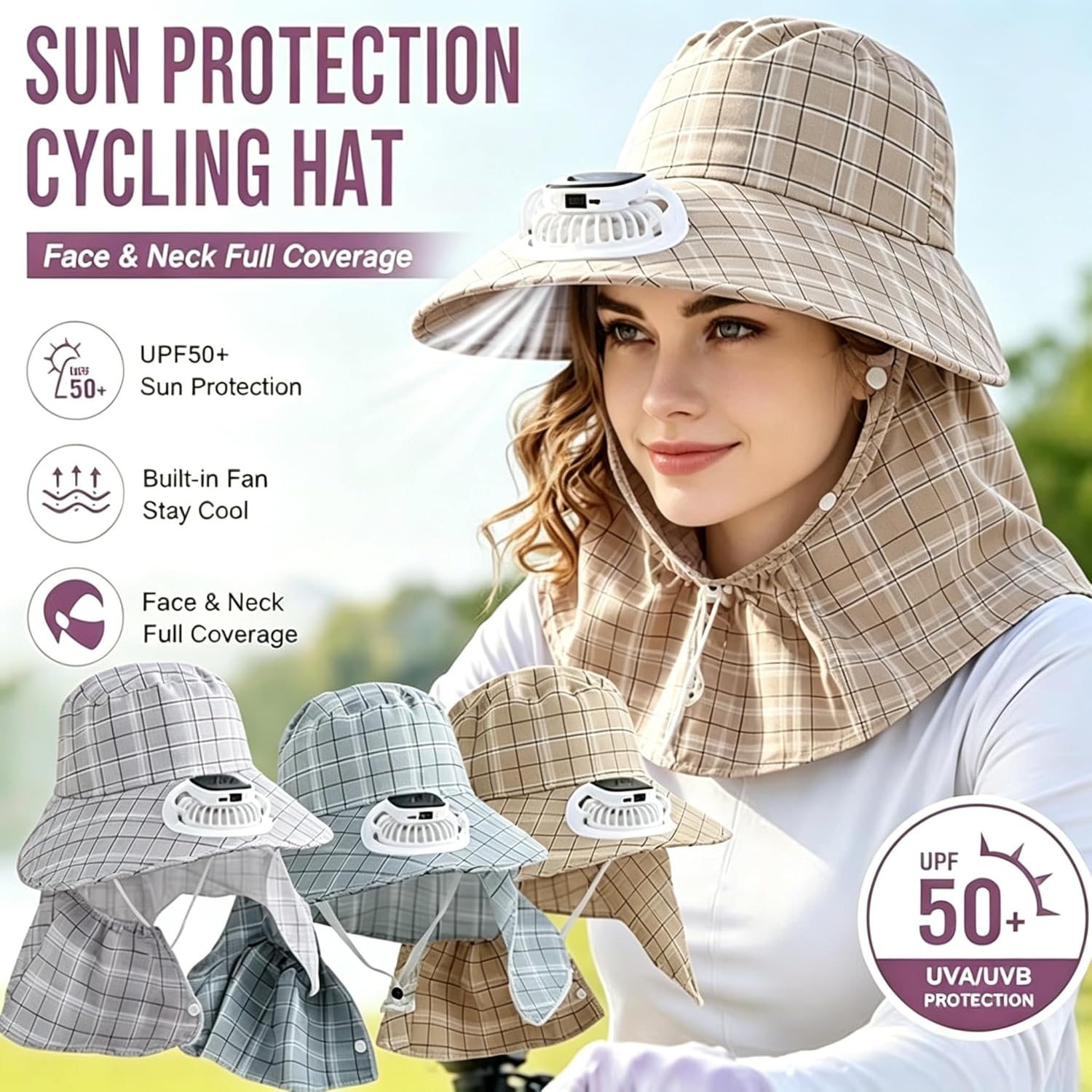 1 Adet Güneş Enerjili Boyun Ko - Outdoor Camping Hat incelemesi ve fiyatı