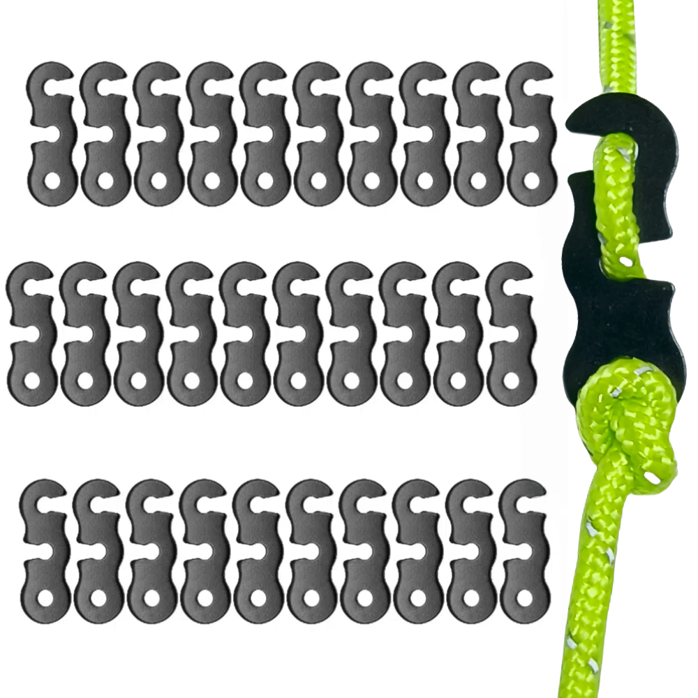30 adet Ayarlanabilir Kamp Çad - Outdoor Camping Extension Cord incelemesi ve fiyatı