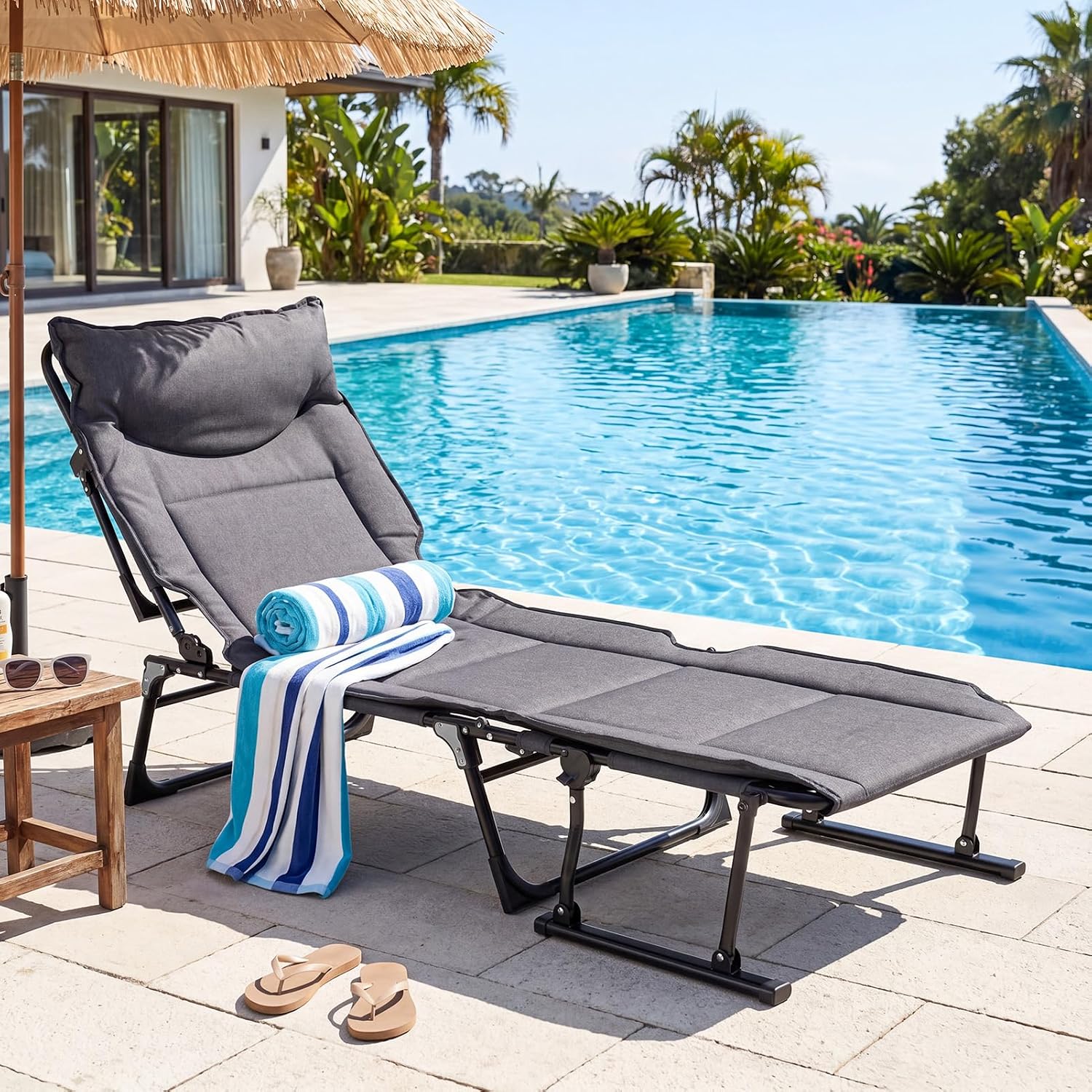 Katlanabilir Veranda Şezlong S - Outdoor Camping Recliner incelemesi ve fiyatı
