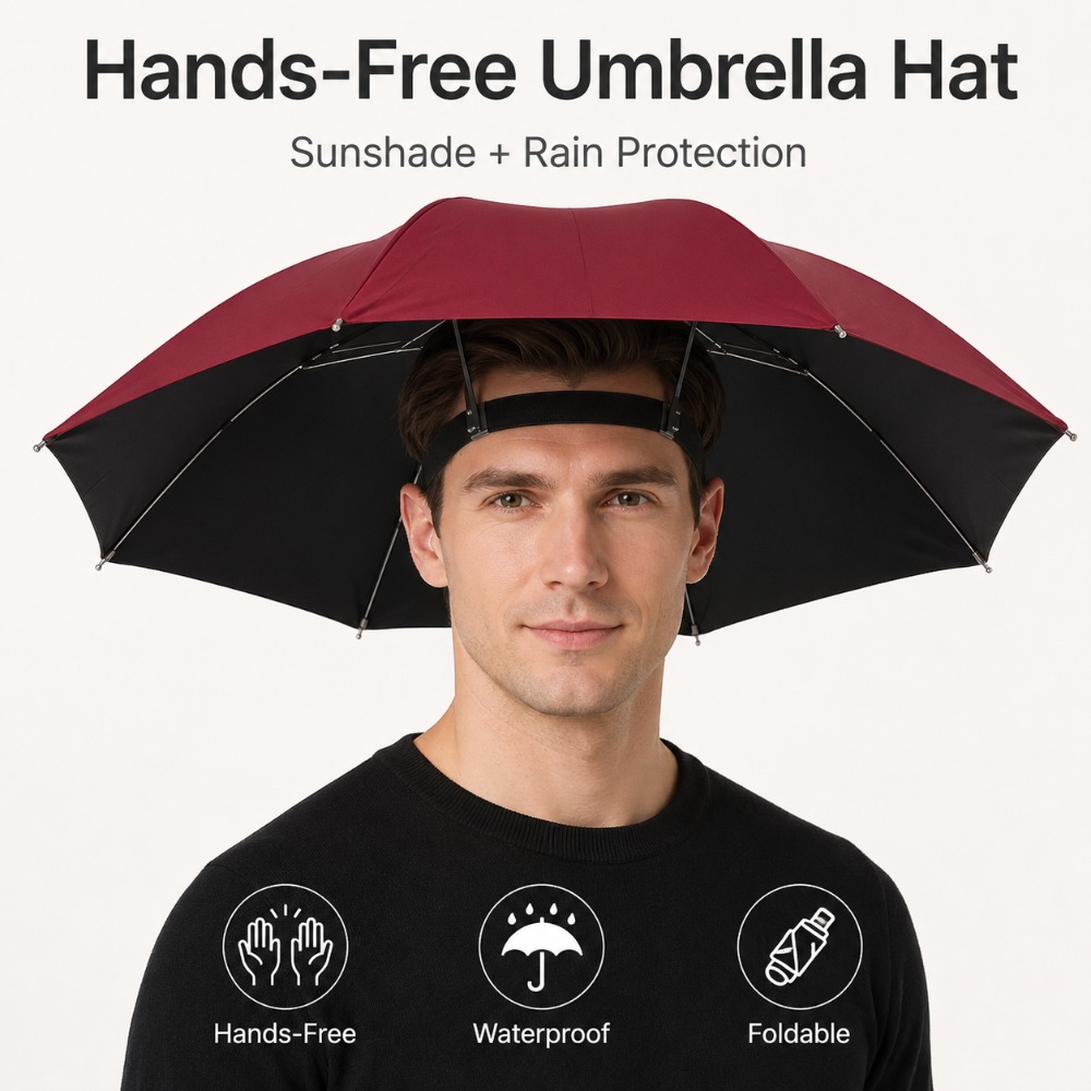 Katlanabilir Başlık Şemsiye Şa - Outdoor Camping Hat incelemesi ve fiyatı