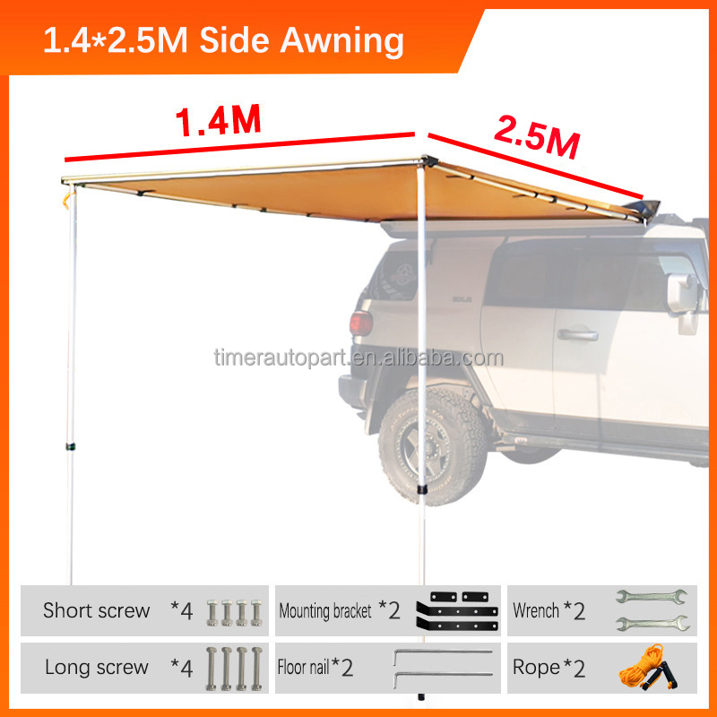 Özel Logolu Güneşlikli Araba T - Outdoor Camping Awning incelemesi ve fiyatı