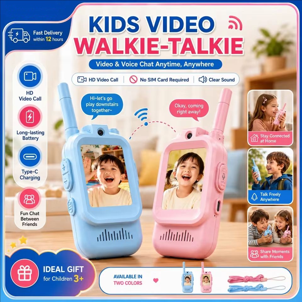 Çocuklar için Video Telsizler  - Outdoor Camping Toys incelemesi ve fiyatı