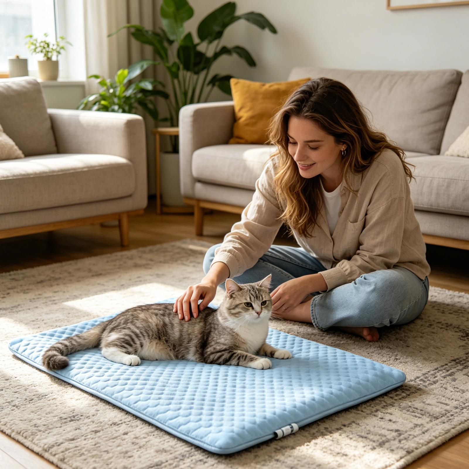 Yıkanabilir Buz İpekli Evcil H - Outdoor Camping Floor Mat incelemesi ve fiyatı
