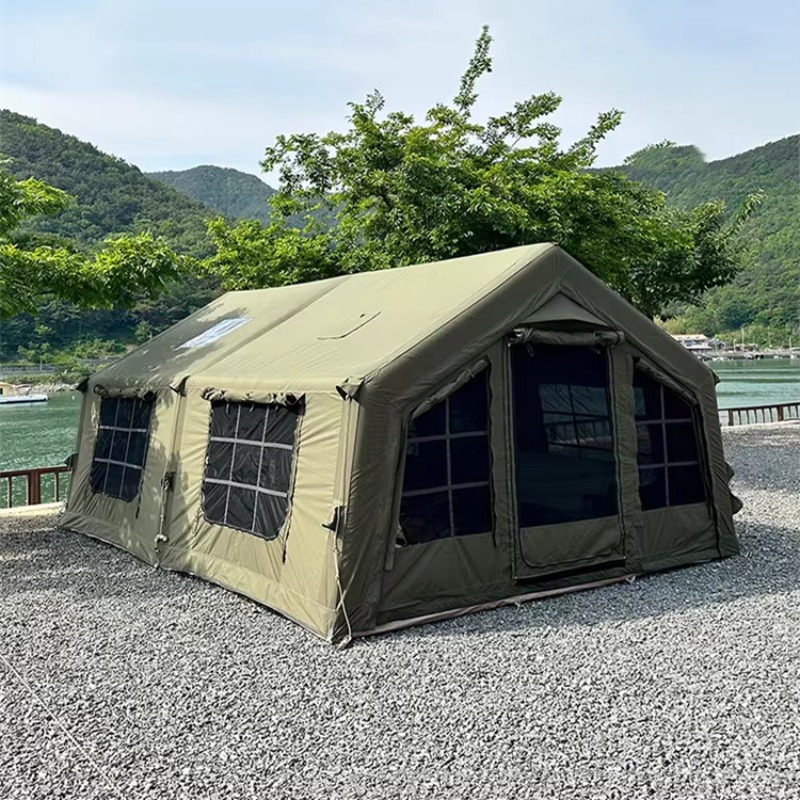 Dış Mekan Tam Otomatik Şişme Ç - Outdoor Camping Inflatable Tent incelemesi ve fiyatı