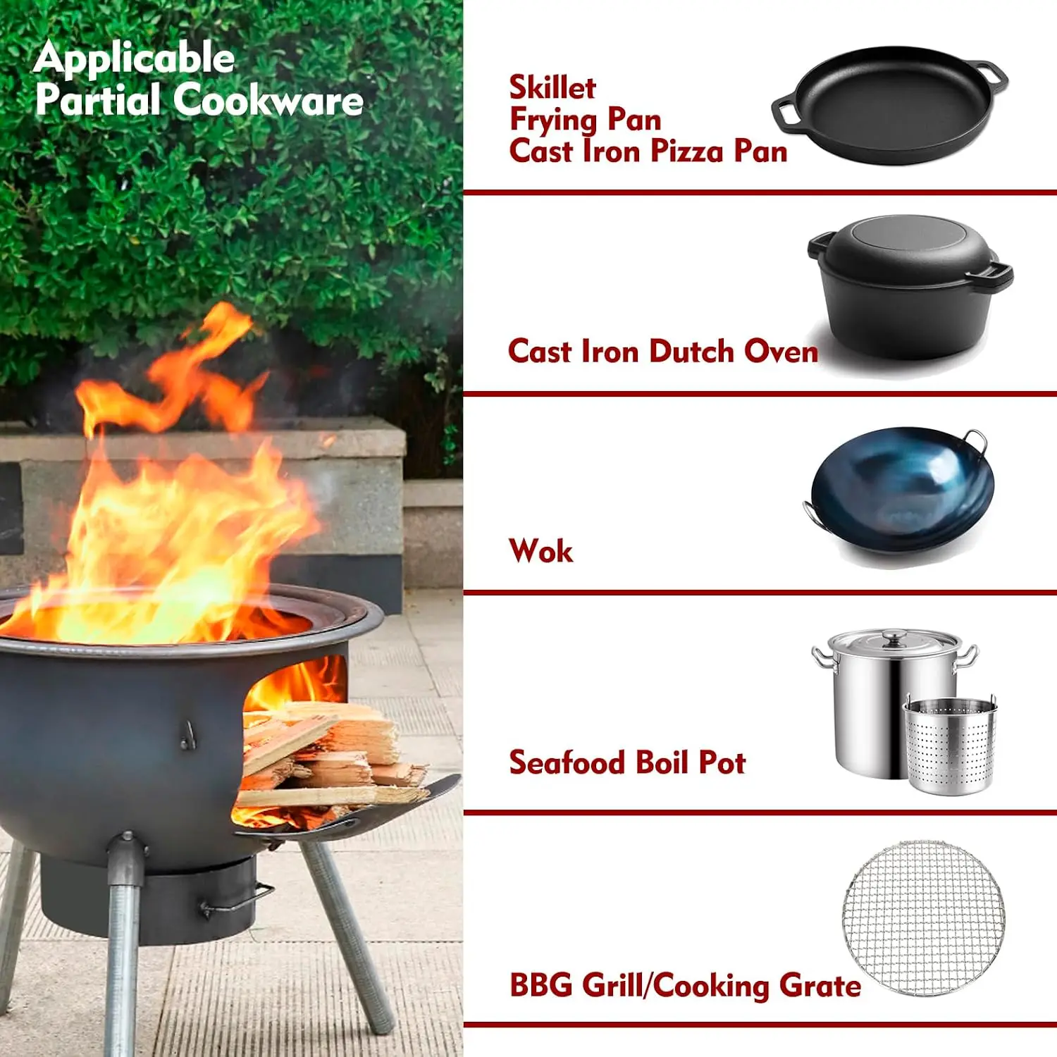 Çok Fonksiyonlu Izgara Raflı O - Outdoor Camping Wood Burning Stove incelemesi ve fiyatı