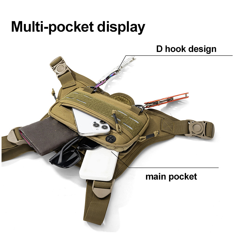 Taktik ön göğüs rig çantası ye - Outdoor Camping Vest incelemesi ve fiyatı
