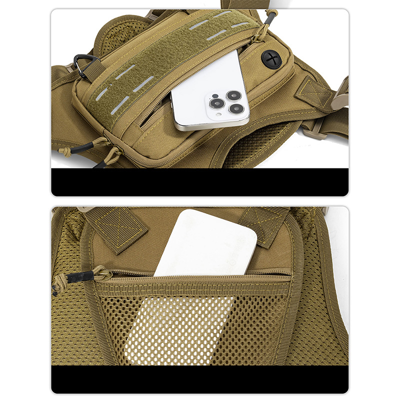 Taktik ön göğüs rig çantası ye - Outdoor Camping Vest incelemesi ve fiyatı