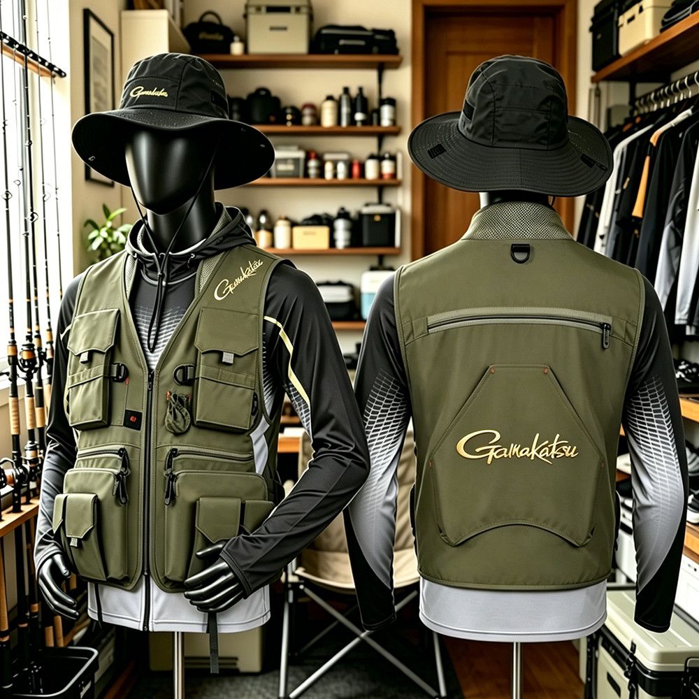 Gamakatsu Erkekler Çok Cepli B - Outdoor Camping Vest incelemesi ve fiyatı