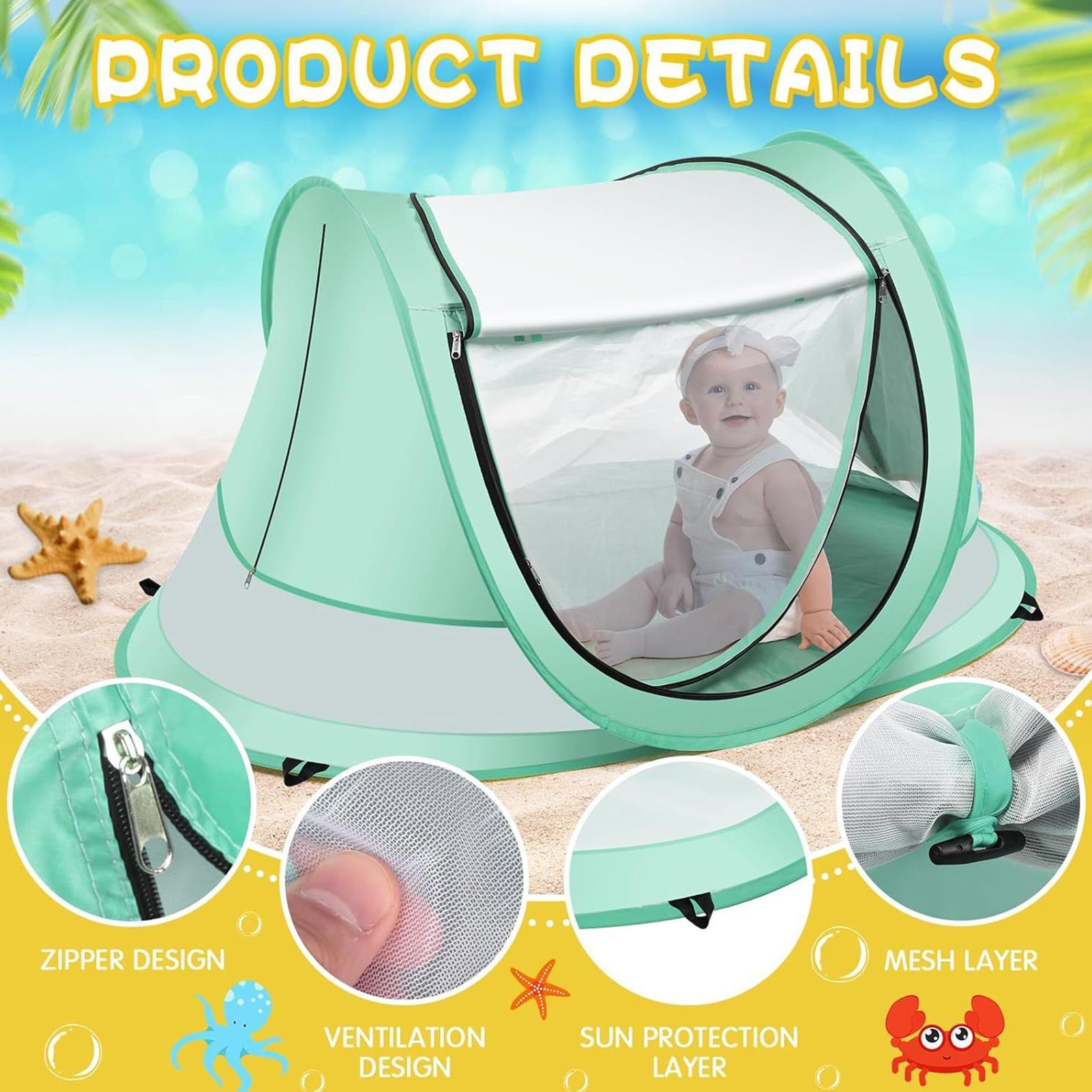 Çocuklar Plaj Çadırı UPF 50 Ço - Outdoor Camping Games For Kids incelemesi ve fiyatı