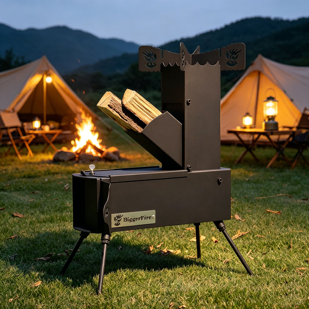 Taşınabilir Odun Yakmalı Roket - Outdoor Camping Wood Burning Stove incelemesi ve fiyatı