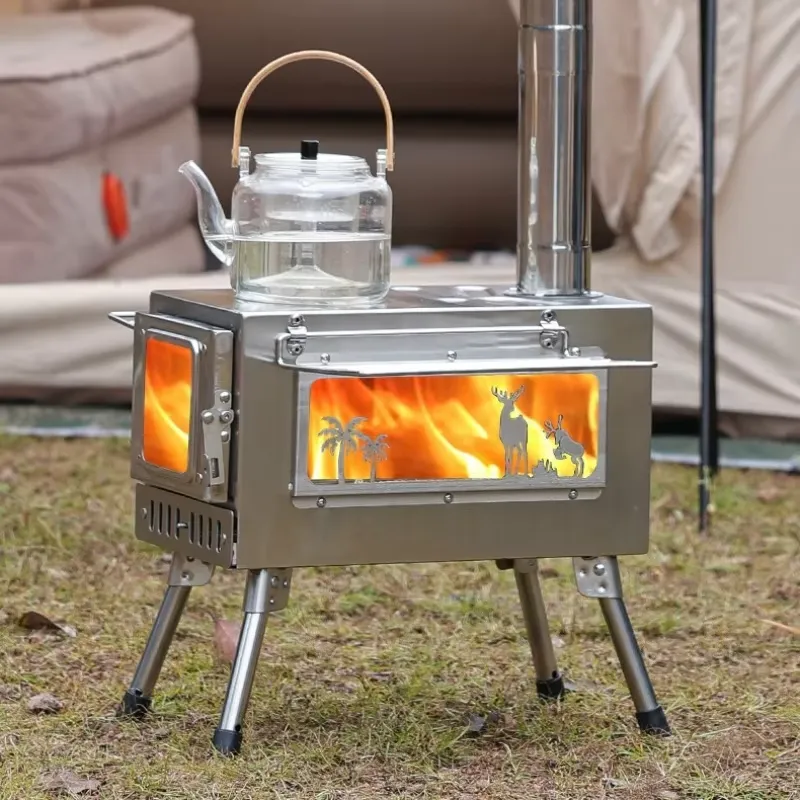 Taşınabilir Sıcak Çadır Sobası - Outdoor Camping Wood Burning Stove incelemesi ve fiyatı
