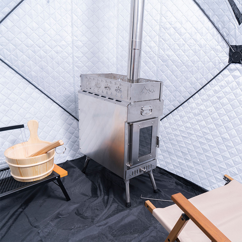 Taşınabilir Sauna Sobası Odun  - Outdoor Camping Wood Burning Stove incelemesi ve fiyatı