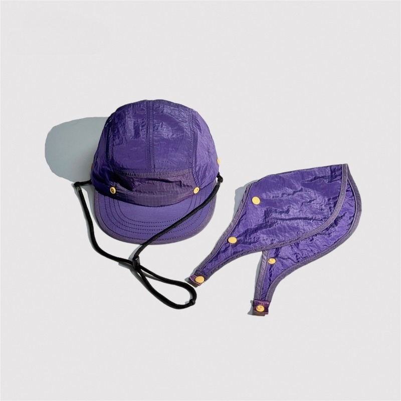 Japon çıkarılabilir şal güneşl - Camping Outdoor Quick Drying Sun Neck Protection Cap Hat incelemesi ve fiyatı