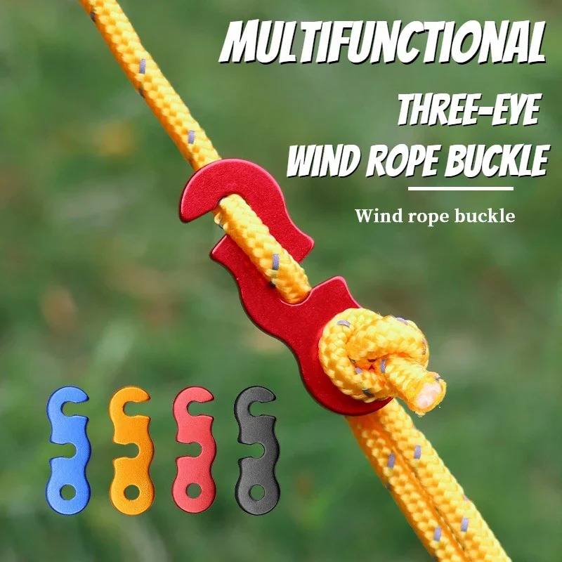 Üçlü Göz S Şeklinde Çadır Rüzg - Outdoor Camping Extension Cord incelemesi ve fiyatı