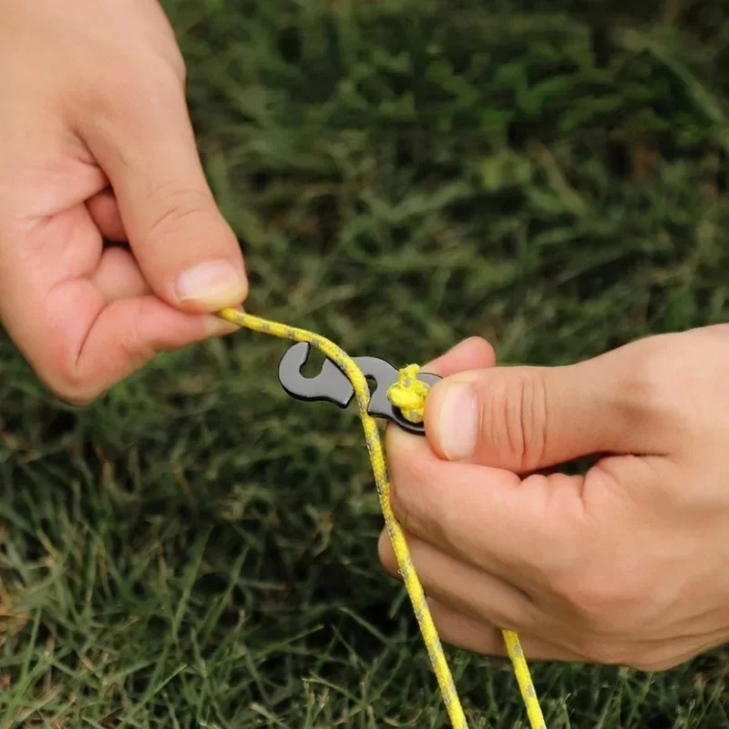 Üçlü Göz S Şeklinde Çadır Rüzg - Outdoor Camping Extension Cord incelemesi ve fiyatı