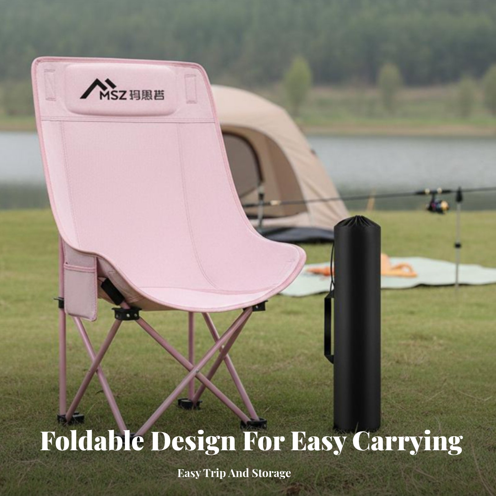 Katlanabilir Örgü Yüksek Sırtl - Outdoor Camping Recliner incelemesi ve fiyatı