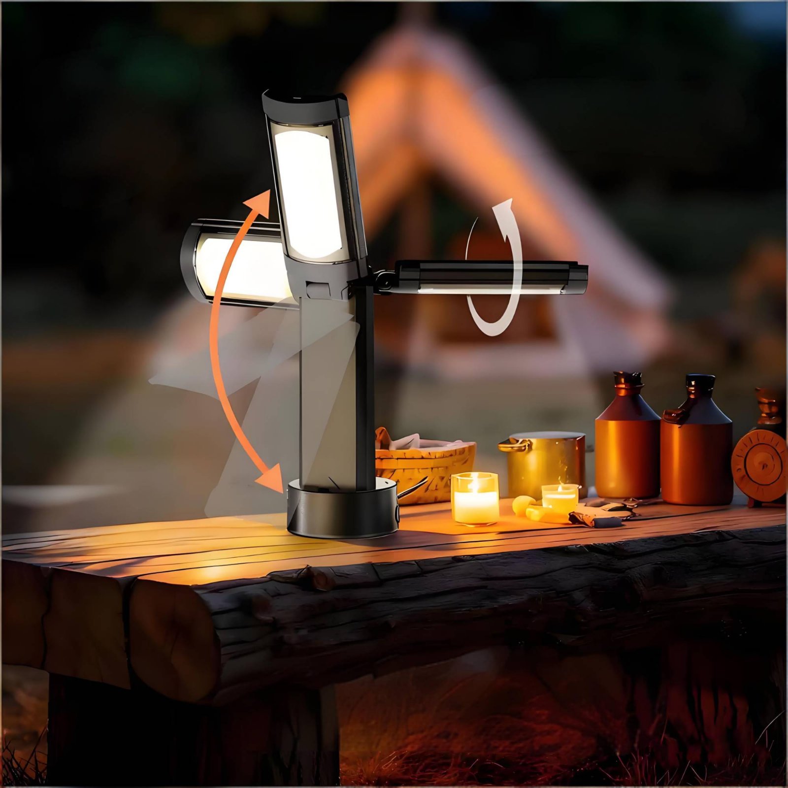 Teleskopik Çadır Lambası Ayarl - Outdoor Camping Lamp incelemesi ve fiyatı