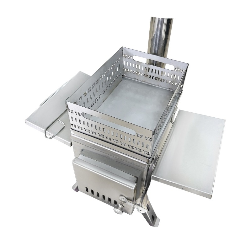 Paslanmaz Çelik Sauna Sobası,  - Outdoor Camping Wood Burning Stove incelemesi ve fiyatı
