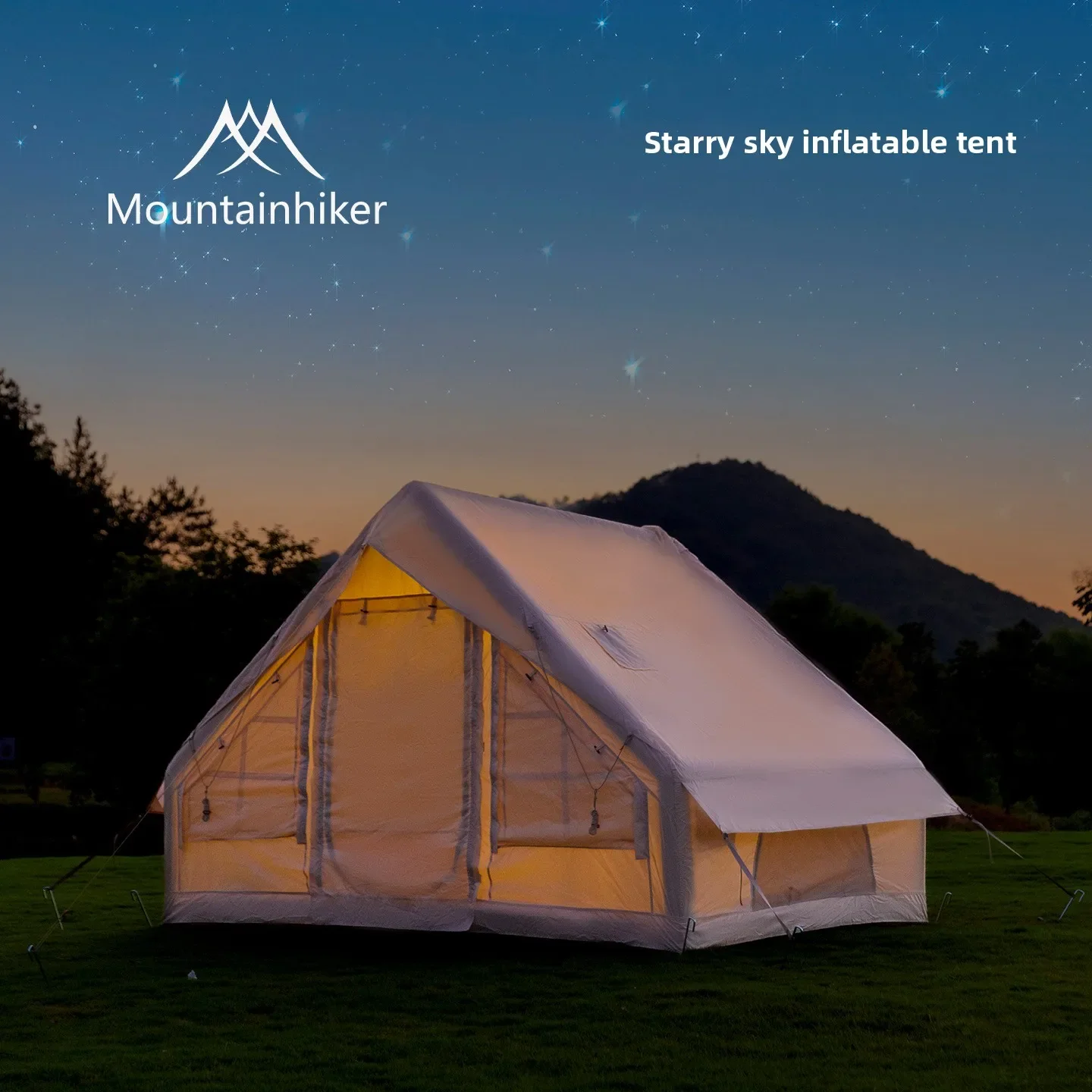 MOUNTAINHIKER Siyah/Haki Oxfor - Outdoor Camping Inflatable Tent incelemesi ve fiyatı