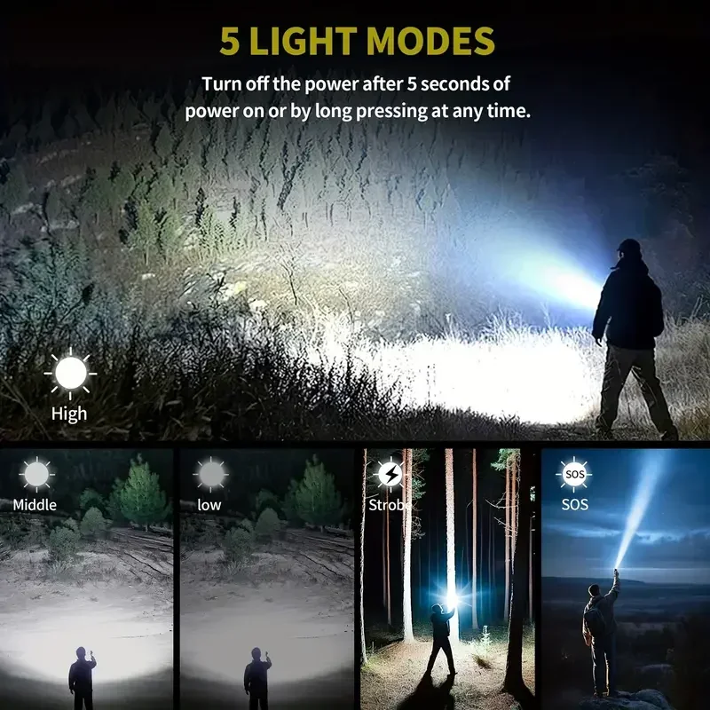Ultra Güçlü El Feneri Odaklana - Outdoor Camping Lamp incelemesi ve fiyatı